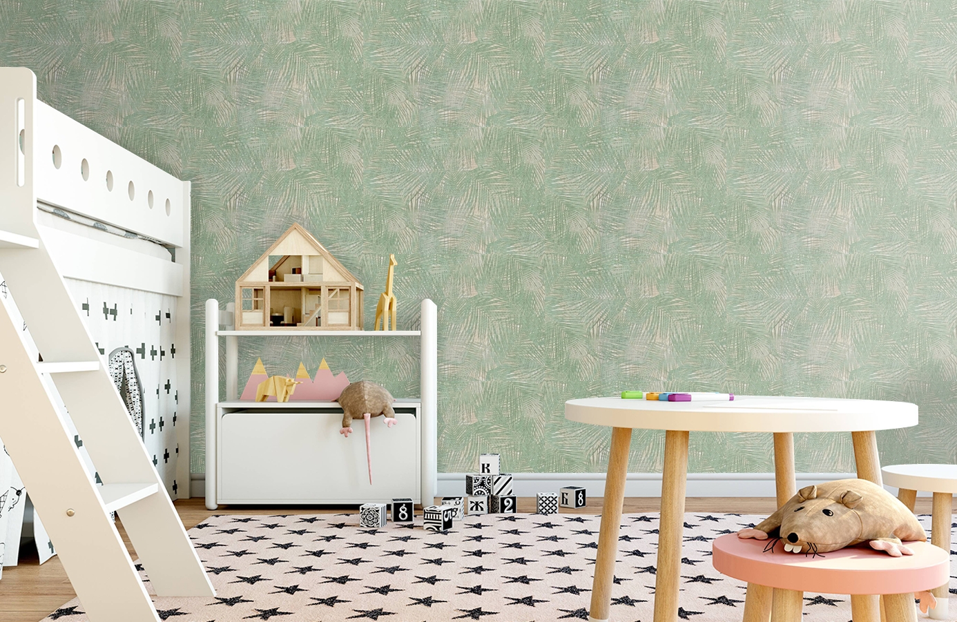 Обои Z44855 фото в интерьере детская