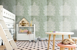 Обои 12-ZZ-G фото в интерьере детская превью