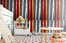 Обои 5 фото в интерьере детская превью