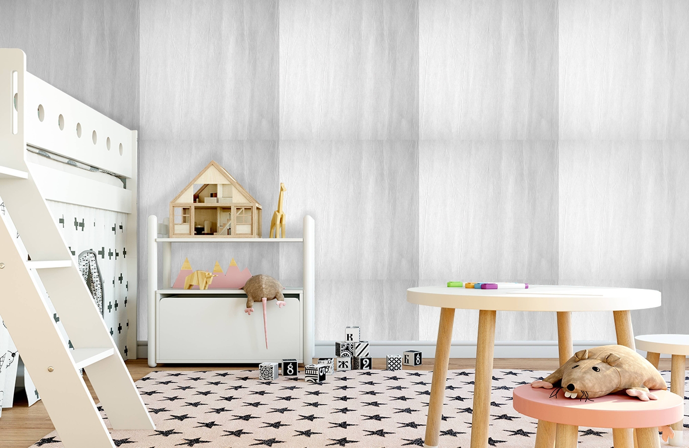 Обои 1886 фото в интерьере детская