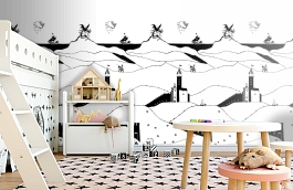 Обои P120903-2 фото в интерьере детская превью