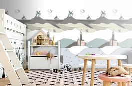 Обои P120906-2 фото в интерьере детская превью