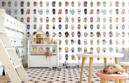 Обои P121501-2 фото в интерьере детская превью