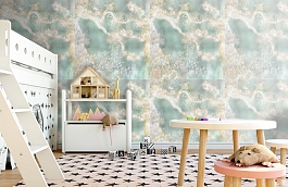 Обои KAD106 фото в интерьере детская превью