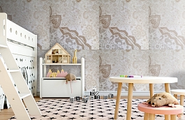 Обои 9110 D17 фото в интерьере детская превью