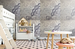 Обои 9110 D30 фото в интерьере детская превью