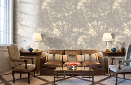 Обои M11009 фото в интерьере кабинета превью