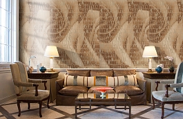 Обои 54186-5 фото в интерьере кабинета превью