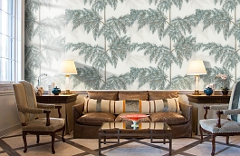 Обои 54190-3 фото в интерьере кабинета превью