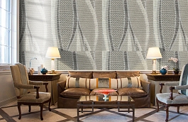 Обои 16 VNS-C фото в интерьере кабинета превью