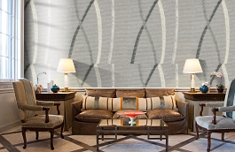 Обои 16 VNS-D фото в интерьере кабинета превью