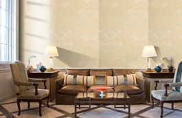 Обои Bergamo 102 фото в интерьере кабинета превью