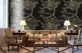 Обои 6437 фото в интерьере кабинета превью