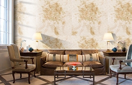 Обои 2454-2 фото в интерьере кабинета превью