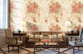 Обои 2454-4 фото в интерьере кабинета превью