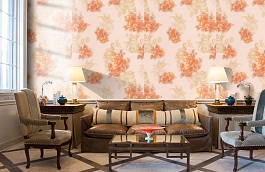 Обои 3513-3 фото в интерьере кабинета превью