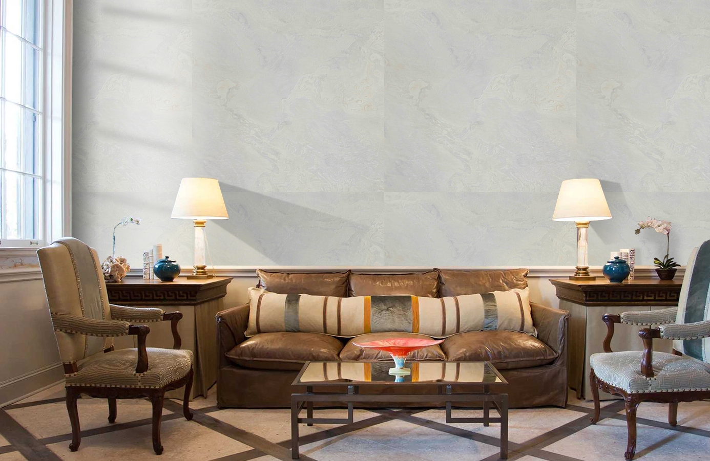 Обои 71519 фото в интерьере кабинета