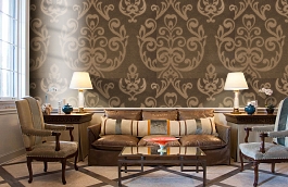 Обои 55111 фото в интерьере кабинета превью