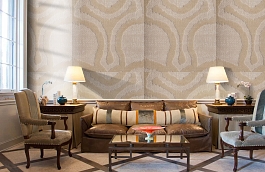 Обои AS155 фото в интерьере кабинета превью