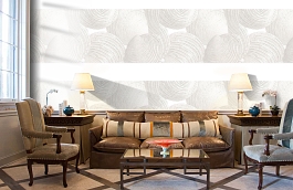 Обои macro-002 shell gypsum фото в интерьере кабинета превью