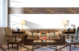 Обои macro-003 taraxacum gold фото в интерьере кабинета превью