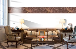 Обои macro-003 taraxacum pure  фото в интерьере кабинета превью