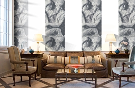 Обои macro-016 battle slate фото в интерьере кабинета превью