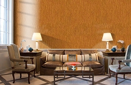 Обои macro-pure gold plain фото в интерьере кабинета превью