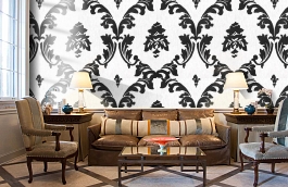 Обои MO-136-8231 фото в интерьере кабинета превью