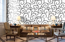 Обои MO-136-8234 фото в интерьере кабинета превью