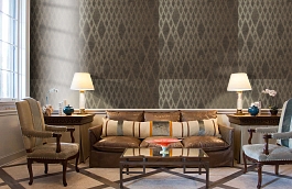 Обои OX204 фото в интерьере кабинета превью