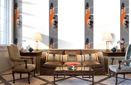 Обои SL15 5040 250*60 фото в интерьере кабинета превью