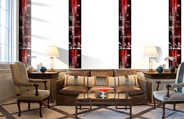 Обои SL15 5048 250*60 фото в интерьере кабинета превью