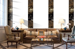 Обои SL15 5051 250*60 фото в интерьере кабинета превью