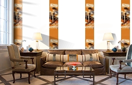 Обои SL15 5052 250*60 фото в интерьере кабинета превью