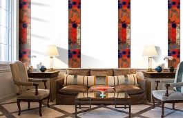 Обои SL15 5061 250*60 фото в интерьере кабинета превью