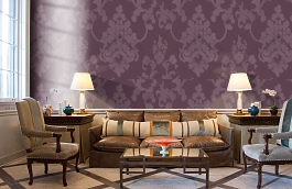 Обои 6-022 фото в интерьере кабинета превью