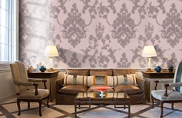 Обои 6-022/1 фото в интерьере кабинета превью