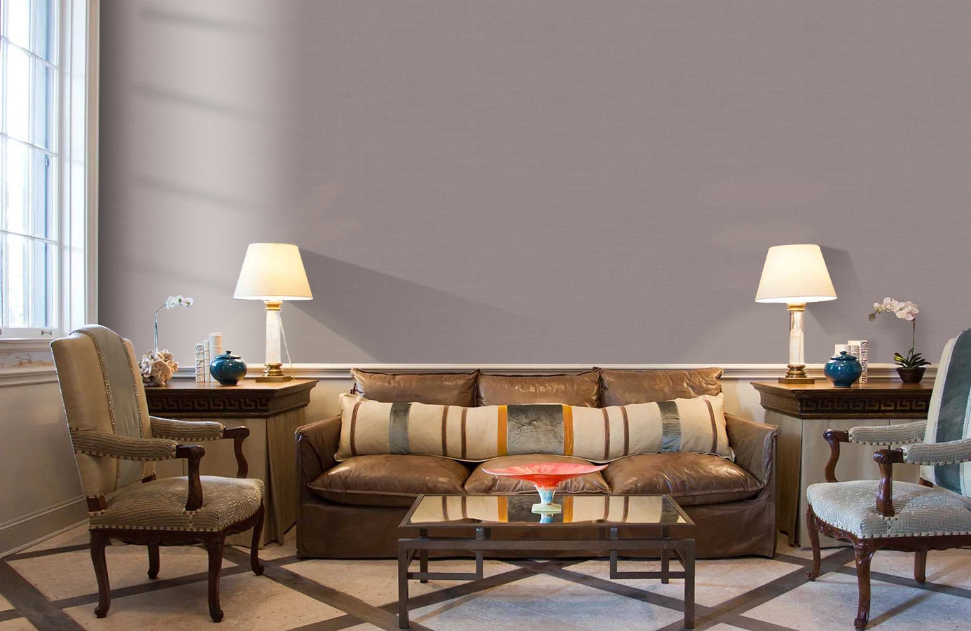 Обои 8 008 3 фото в интерьере кабинета