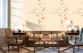 Обои A3-003 фото в интерьере кабинета превью