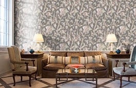 Обои Als1 011 фото в интерьере кабинета превью