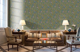 Обои Als3 018 фото в интерьере кабинета превью