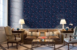 Обои Als3 021 фото в интерьере кабинета превью