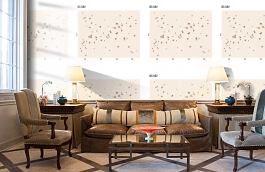 Обои DC 022 Illusion фото в интерьере кабинета превью