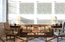 Обои DC 023 Illusion фото в интерьере кабинета превью