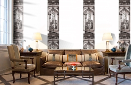 Обои DF 007 Illusion фото в интерьере кабинета превью