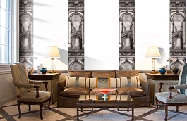 Обои DF 009 Illusion фото в интерьере кабинета превью