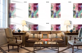 Обои DM 005 Illusion фото в интерьере кабинета превью