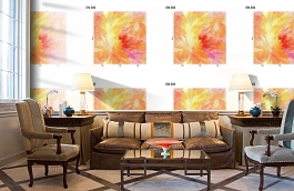 Обои DM 006 Illusion фото в интерьере кабинета превью