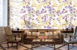 Обои DM 010 Illusion фото в интерьере кабинета превью